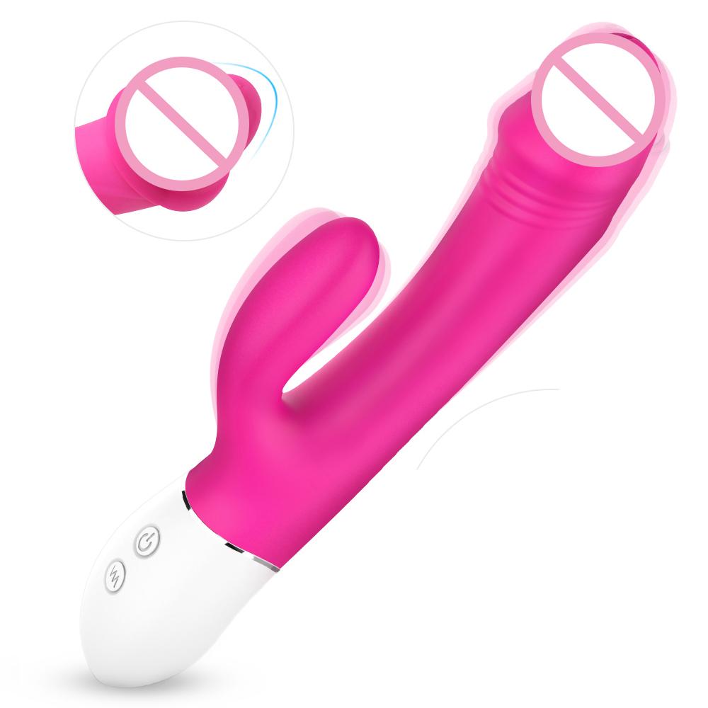 Whosale Double Motor G Spot Ciltioris Anal Realistic Silicone Sex Toys Male Vibrating Foreskin Dildos Vibrator For Women