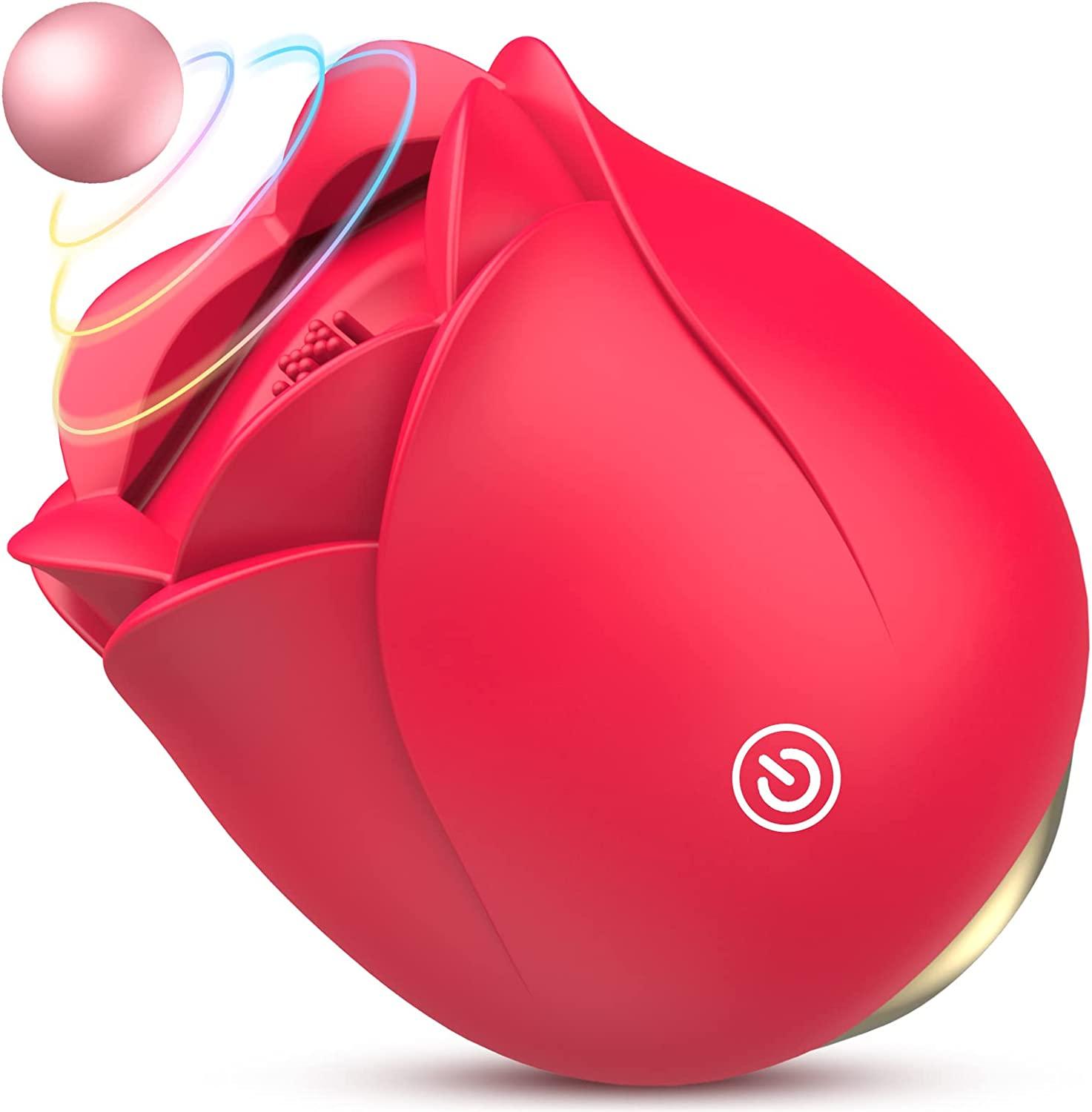 Wholesale Nipple Clitoral Sucking Rose Vibrator For Women Vibrating Personal Massager Adult Sex Toys Juguete Sexual
