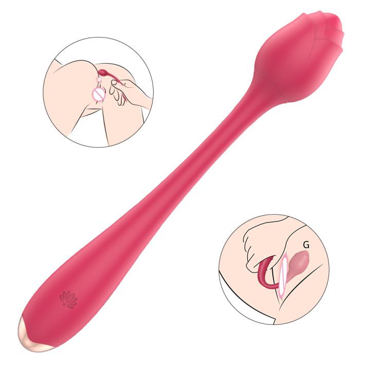 Drop Shipping Sex Toys Rose Vibrator G-spot Vibrators For Women Clitoris Stimulator