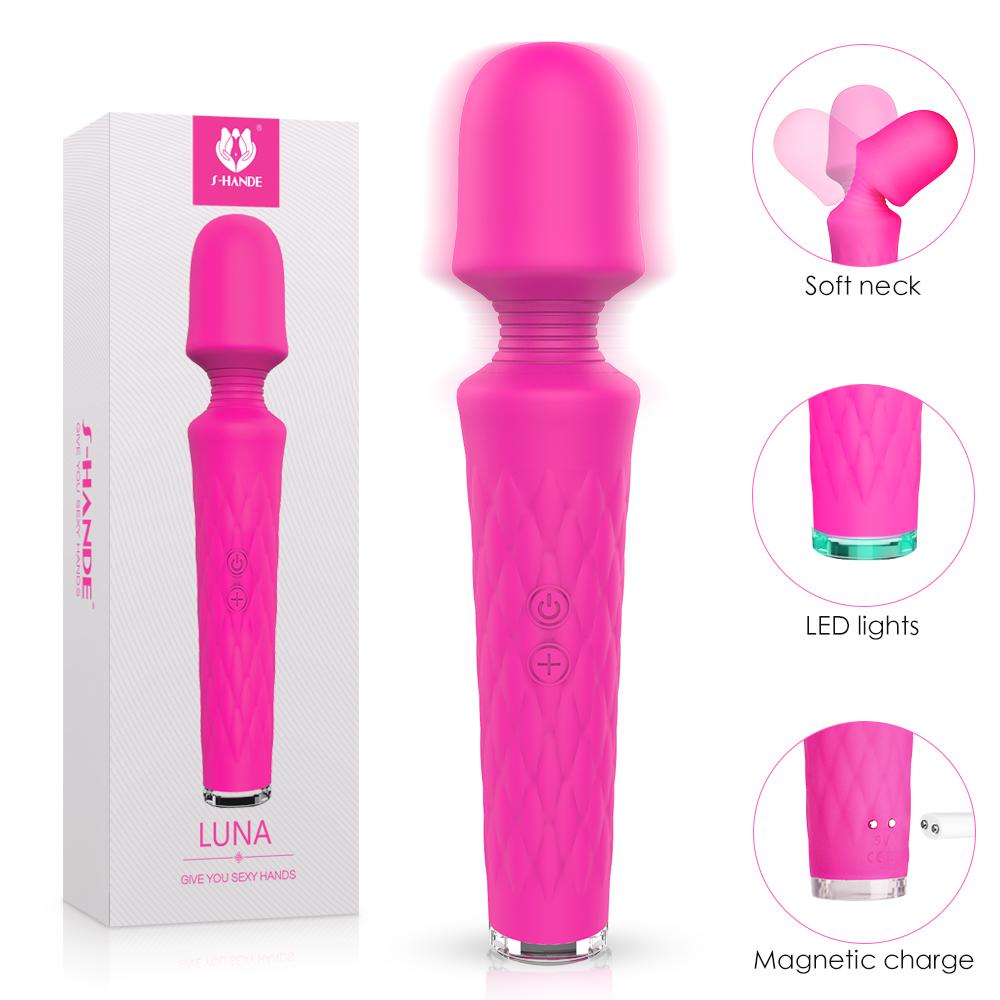 Handheld Electric Cervical Shoulder Leg Hand Back Head Scalp Neck Massager Products Body Wand Massager Vibrator