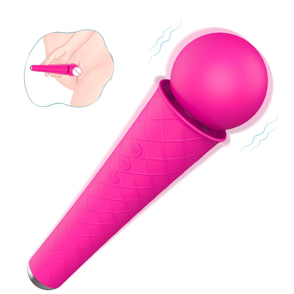  Chargeable Massager Pussy Clitoris Stimulator Wireless Ice Cream Vibrator Sex Toys For Women Vagina Vibrator Silicone