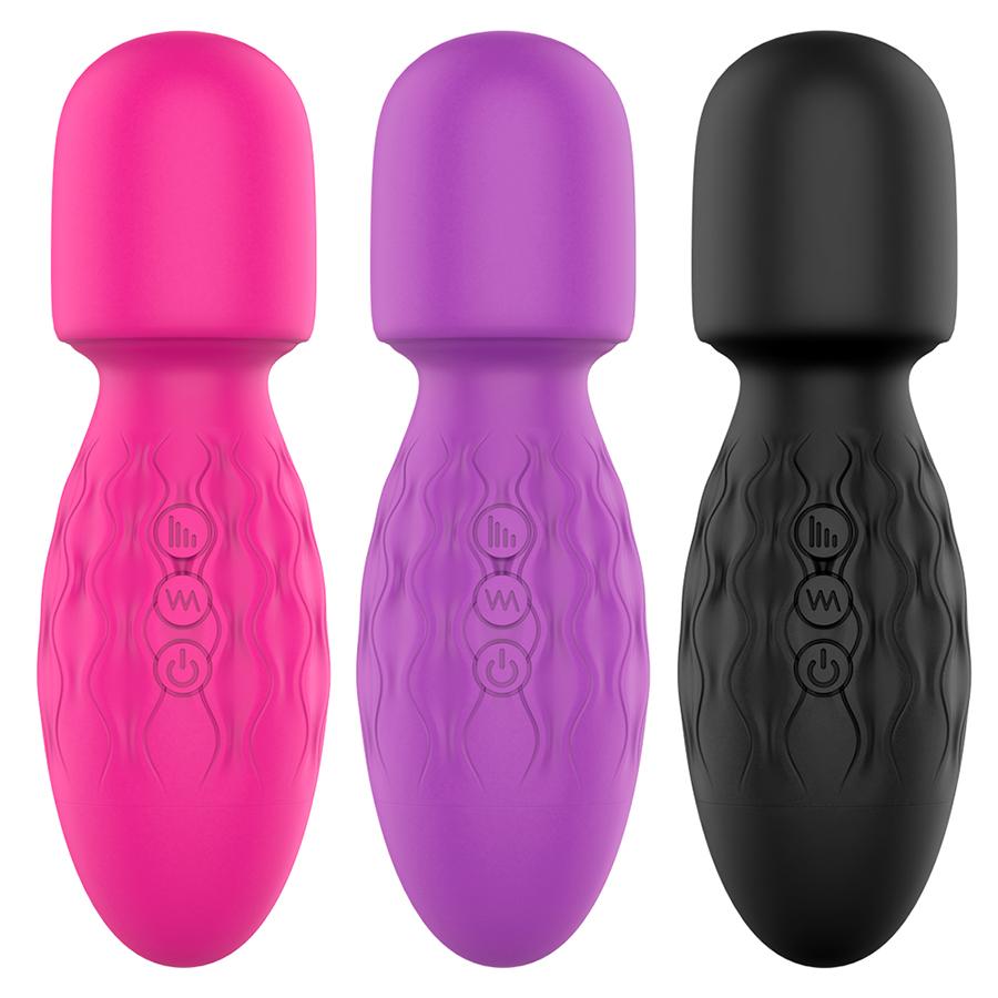 Personal Electric Handheld Powerful Vibration Wand Massager Back Massager Hot Massage Tool