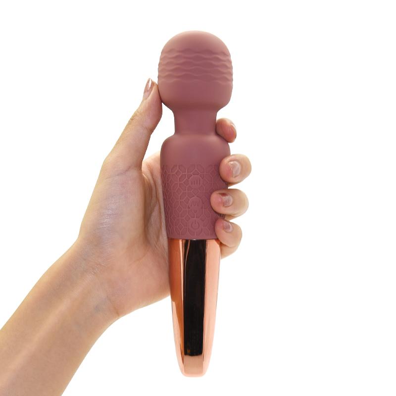 Low Moq Silicone Woman Vibrator 10 Vibration Modes Powerful Av Massage Wand Vaginal Adult Sex Toys
