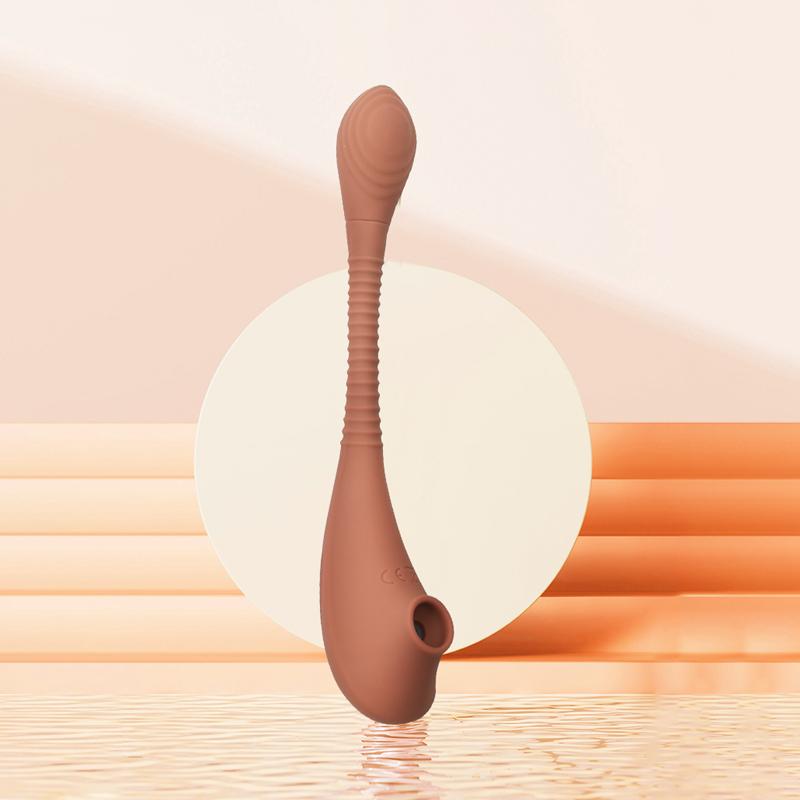 10 Frequency Vibration And 7 Frequency Absorption Mini Vibrator G-spot Massager Clitoris Stimulator Av Wand Vibrator