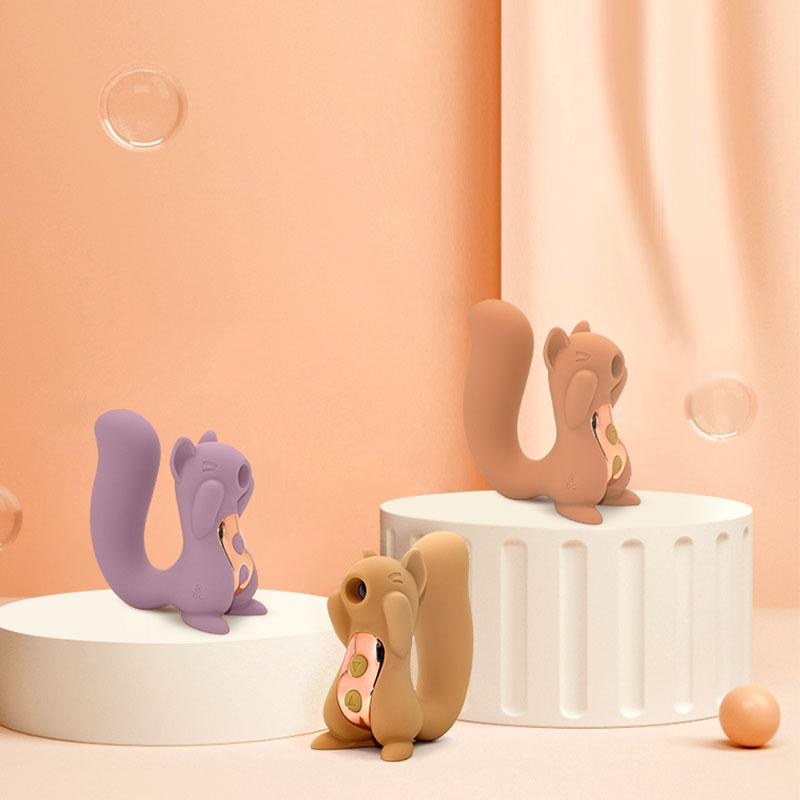 Factory Wholesale Usb Charging Vagina Masturbator Female Strong Suction Clitoral Sucking Sex Toy Squirrel Vibrator
