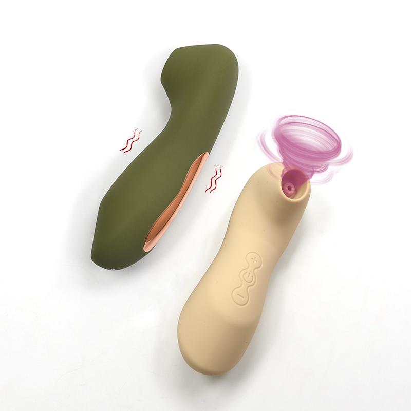 Wosilicone Clitoral Sucking Vibrator Mini Portable Sex Toys For Women Nipple Vagina G Point Stimulation Vibrator Sex Toy