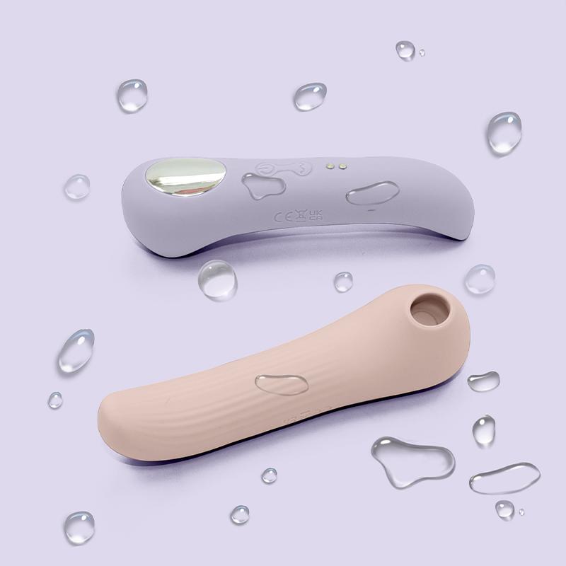 Rechargeable Mini Licking Vagina Nipple Clitoris Stimulator Sucking Vibrator Wireless Handheld Erotic Sex Toy For Women
