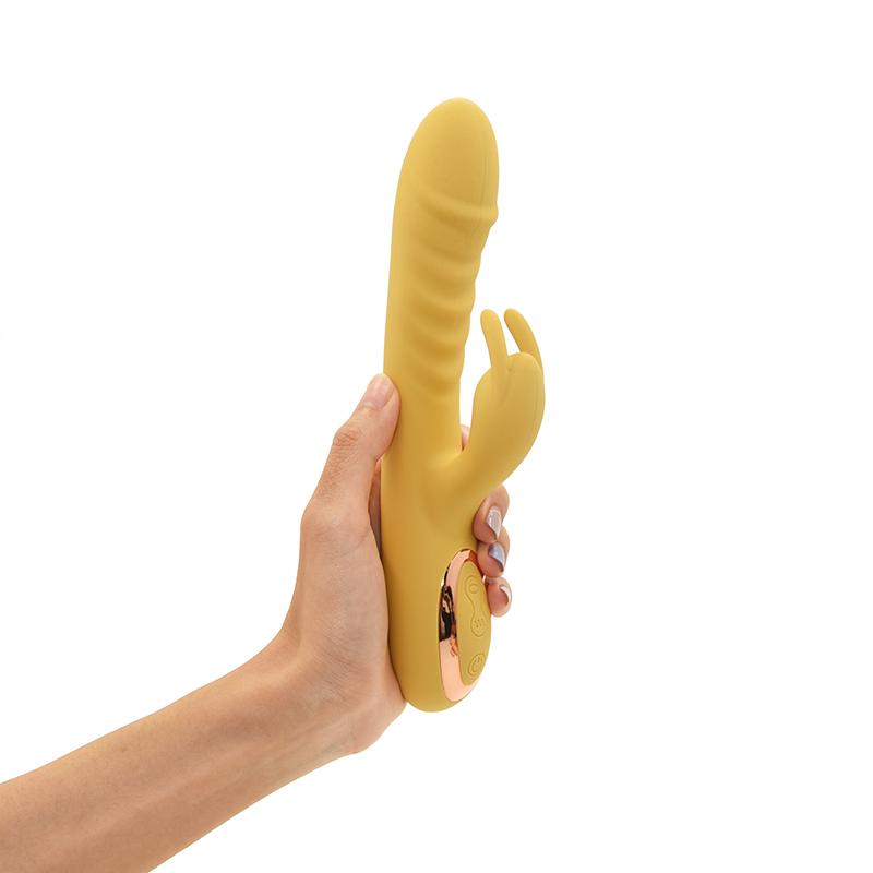 Rechargeable Woman Clitoris Stimulator Silicone Adult Sex Toys Rabbit Vibrator Women G Spot Massager Wand