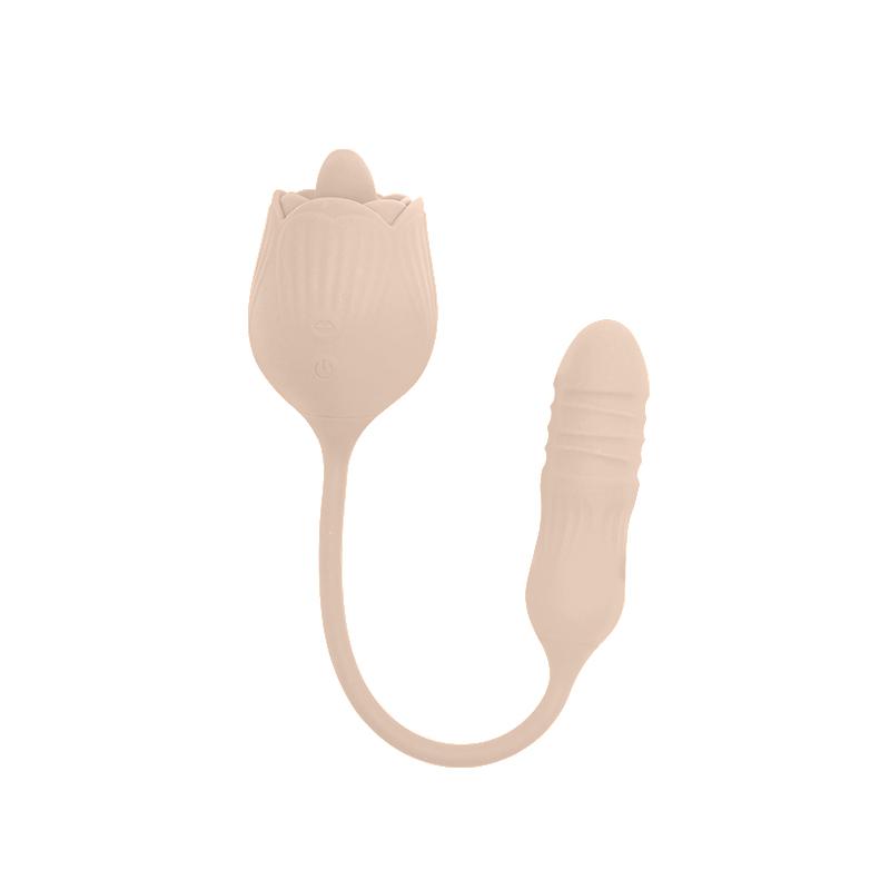 Silicone Skin Feeling Sex Pleasure Massage Wand Sex Toys Women Masturbator Clitoris Licking Vibrator