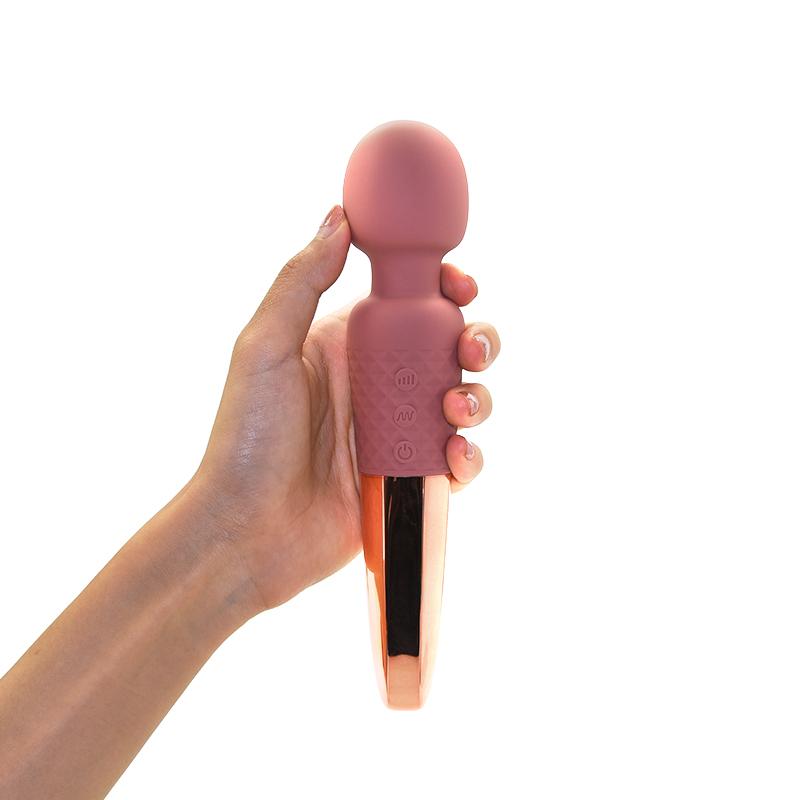Vibrating Wand Hot Selling Powerful Silicone Sex Vibrators Bpa Free Body Safe Adult Toys With Custom Color &amp; Logo Servicce