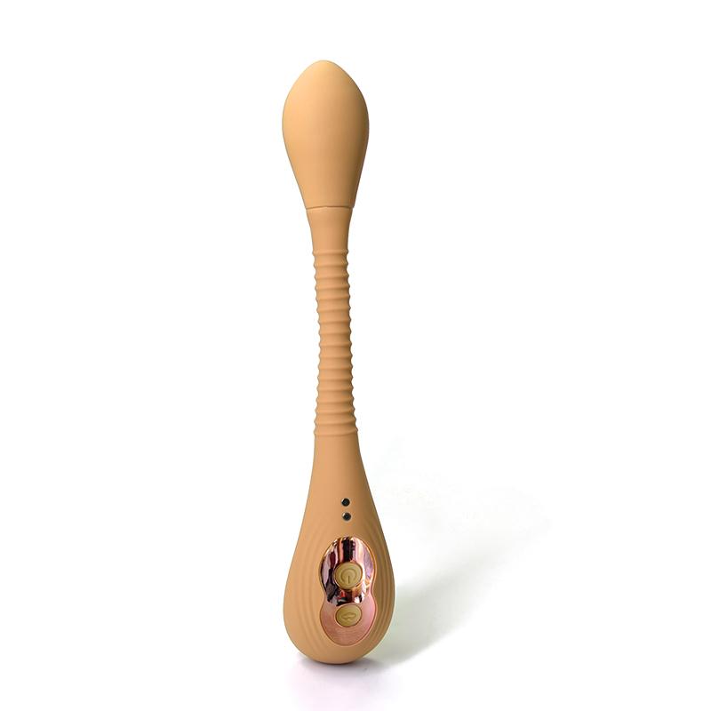 Powerful Dual Vibrating Massager G-spot Sex Toy Water Resistance Adult Sex Vibrator Custom Color &amp; Package Acceptable