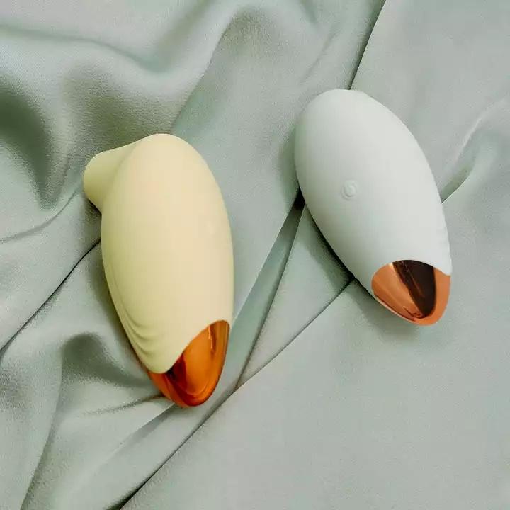 Wosilicone Suction Nipple 10 Intense Sucker Sucking Vibrators Vagina Pussy Mini Egg Toy Portable Vibrator Adult Sex Toys