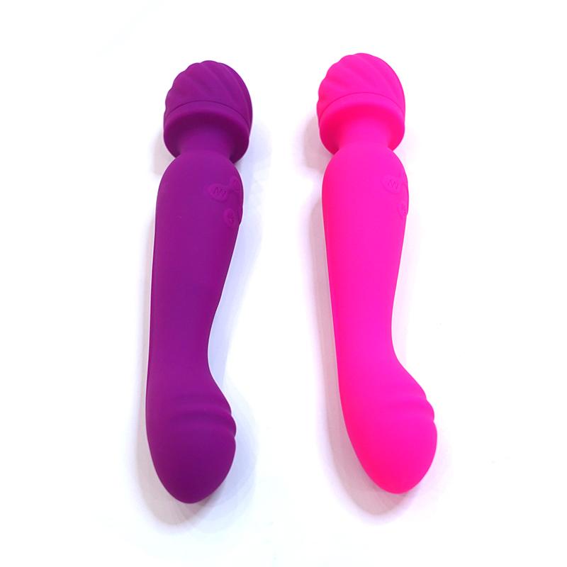 10 Speed 20 Frequency Powerful Silicone Vibrating Body Massager Dildo Sex Toy Av Stick Wand Vibrator For Women