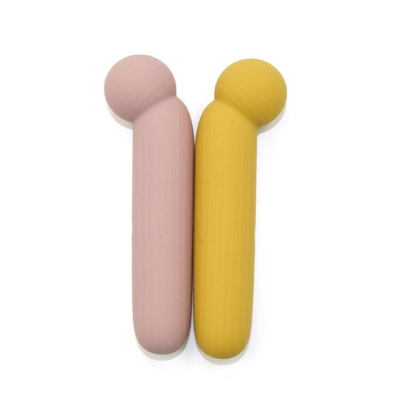 Rechargeable Waterproof Adult Little Magic Wand-shaped Vibrator Massager Artificial Dildo Pleasure Electric Portable Sex Toys