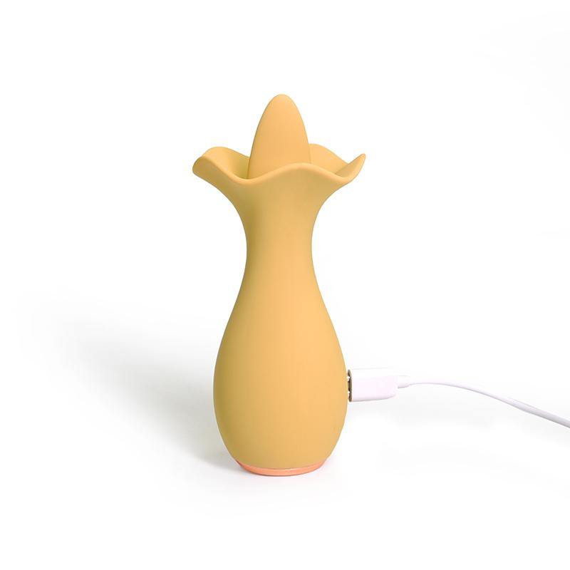 Rechargeable Waterproof Adult Tongue Lick Vibrator Massager Artificial Big Dildo Pleasure Silicone Powerful Flirting Sex Toys