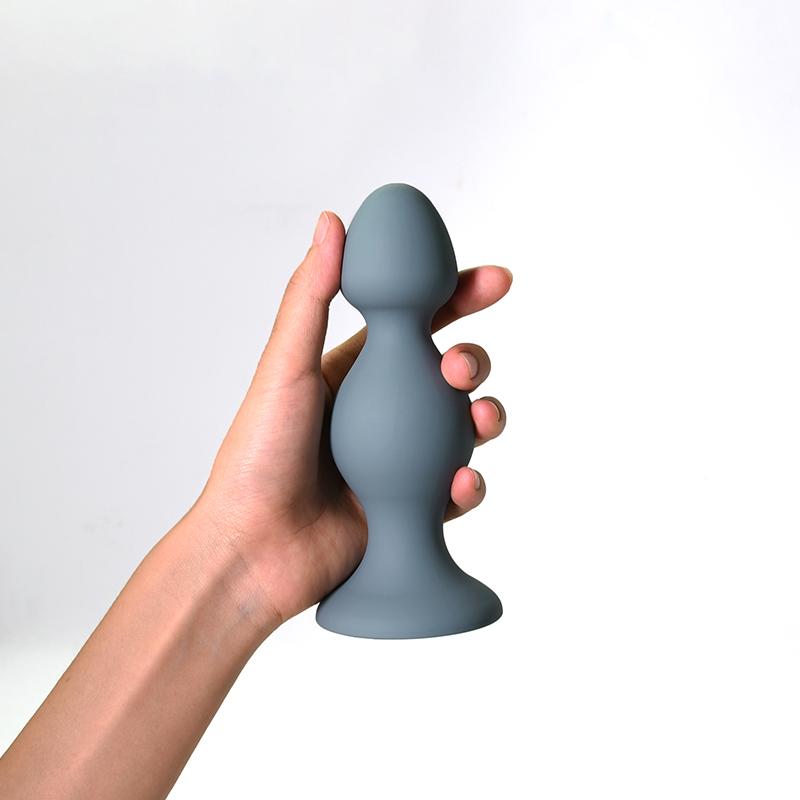 Handheld Soft Silicone Vibration Massages Sex Anal Toys Back Court Anal Plug Masturbation For Man Or Gay