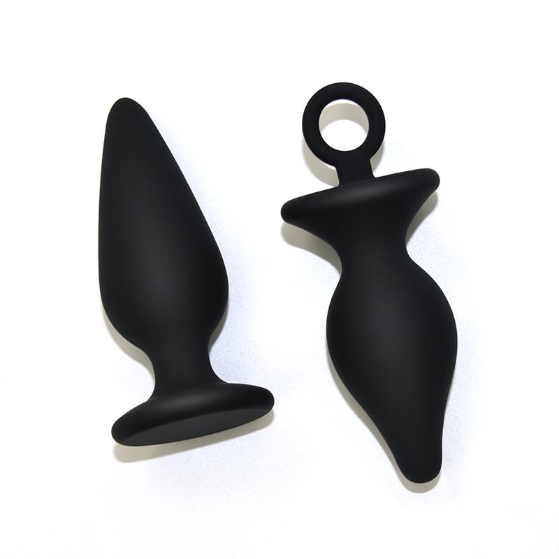 Soft Silicone Anal Plug Prostate Massage Anus Dilator Butt Plug Dildos For Men Gay Erotic Accessories