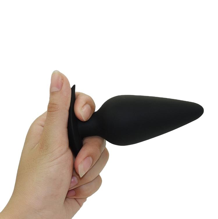 Hot On Sale And New Designed Super Soft Silicone Butt Plug Sex Products Anal Plug Sex Toys For Woman Adult Sex Toy Masturbator