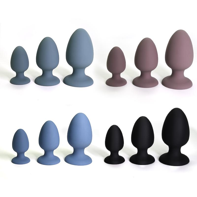 Anal Plug No Electronics Silicone Butt Plug Training For Women And Men Training Set For Beginners Advanced Users