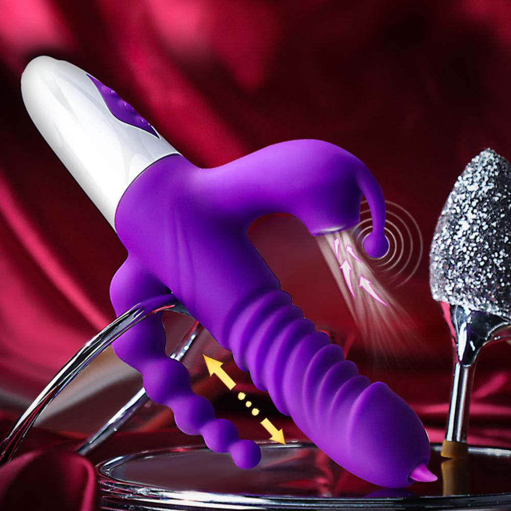 Sex Toy For Girl Wholesale Vibrating Masturbator For Women G Spot Massage Adult Sex Dildo Machine Head Head Shock Toy Shock