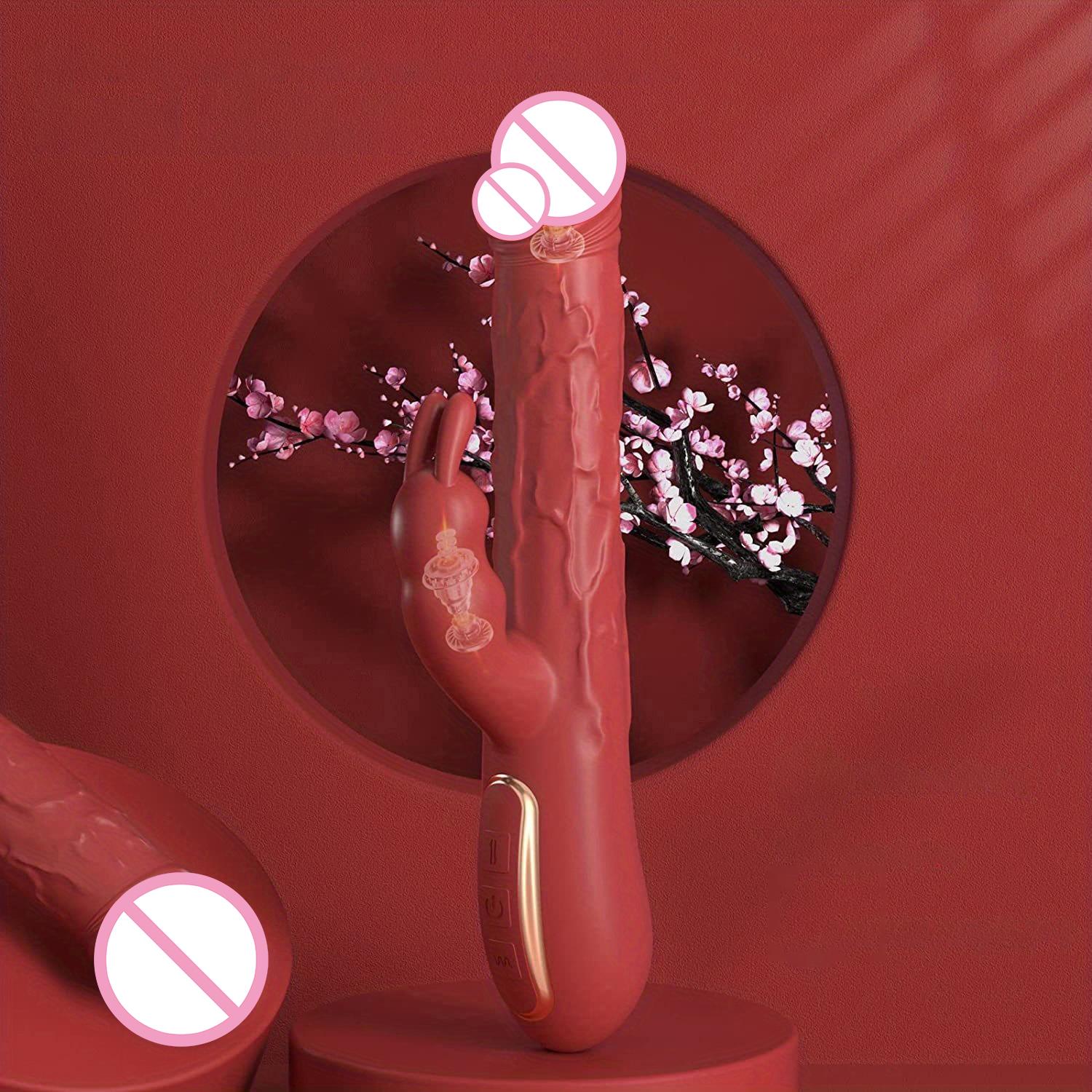  Manufacturer Factory Wholesale Electric Telescopic Stimulator Massager Dildo Vibrator Adult Sex Toys For Woman