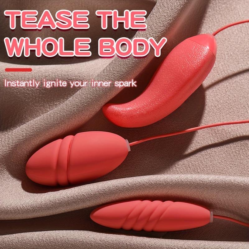  Hot Selling Nipple Clitoral Bullet Tongue Vibrator Adult Sex Toys For Woman