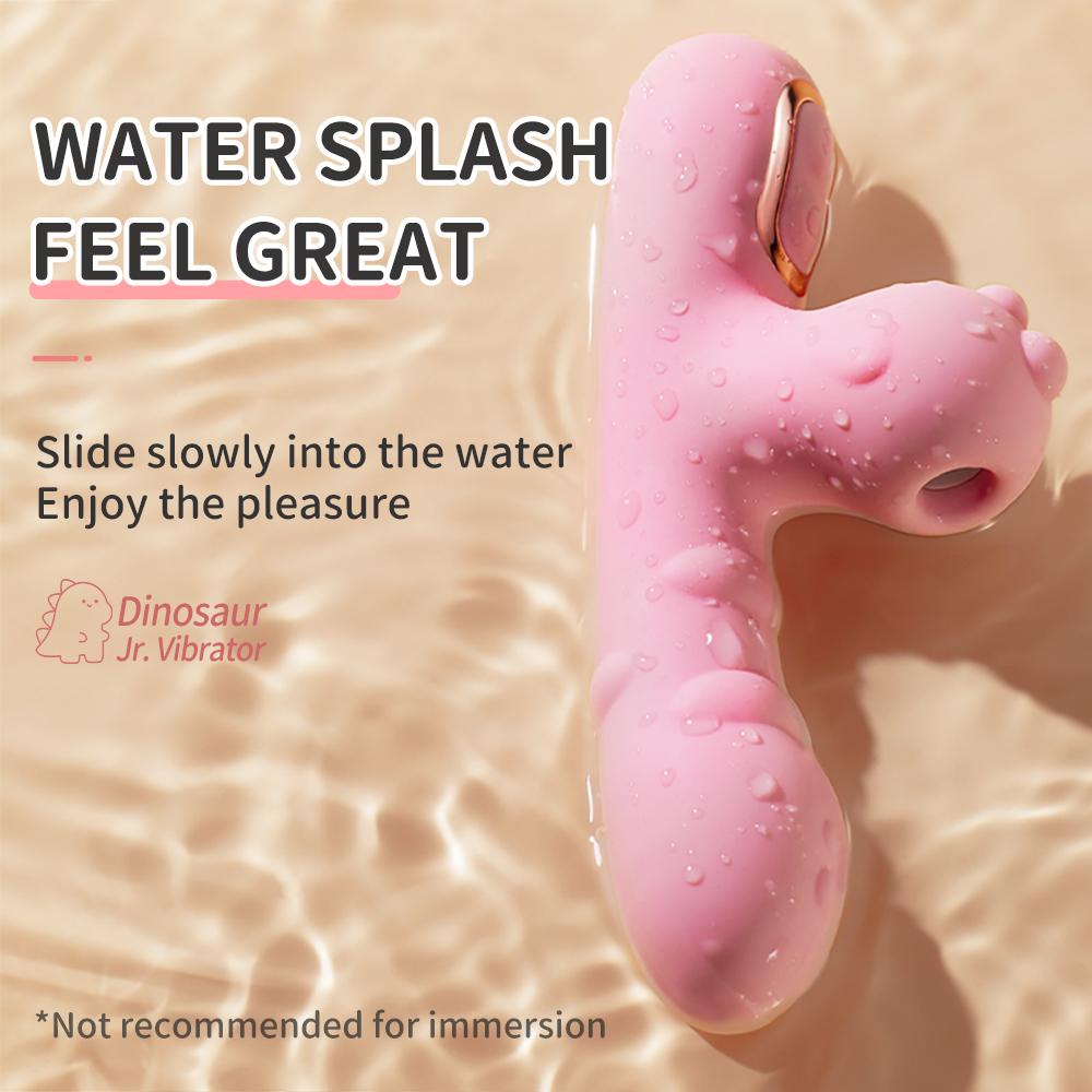  Massager Wand Sucking Clitoral Vagina Heating Stimulation G Spot Dinosaur Vibrator For Women Sex Toy Pleasure
