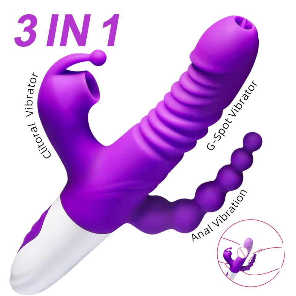 Hot Selling  Wholesale Manufacturer Rubber Customized Magic Dragon Silicone Folding Vibrator