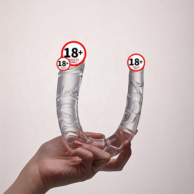  Realistic Dildo G Spot Stimulation Adult Sex Toy Double Ended Lesbian Dildo For Women Vagina 1 Piece Soft