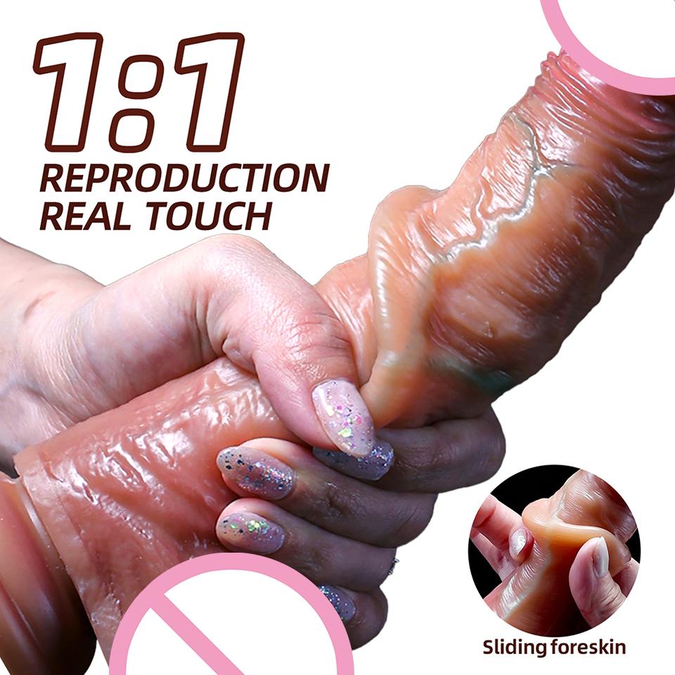  Manufacturer Hotsale Liquid Silicone Huge Dildo Adult Sex Toy For Women
