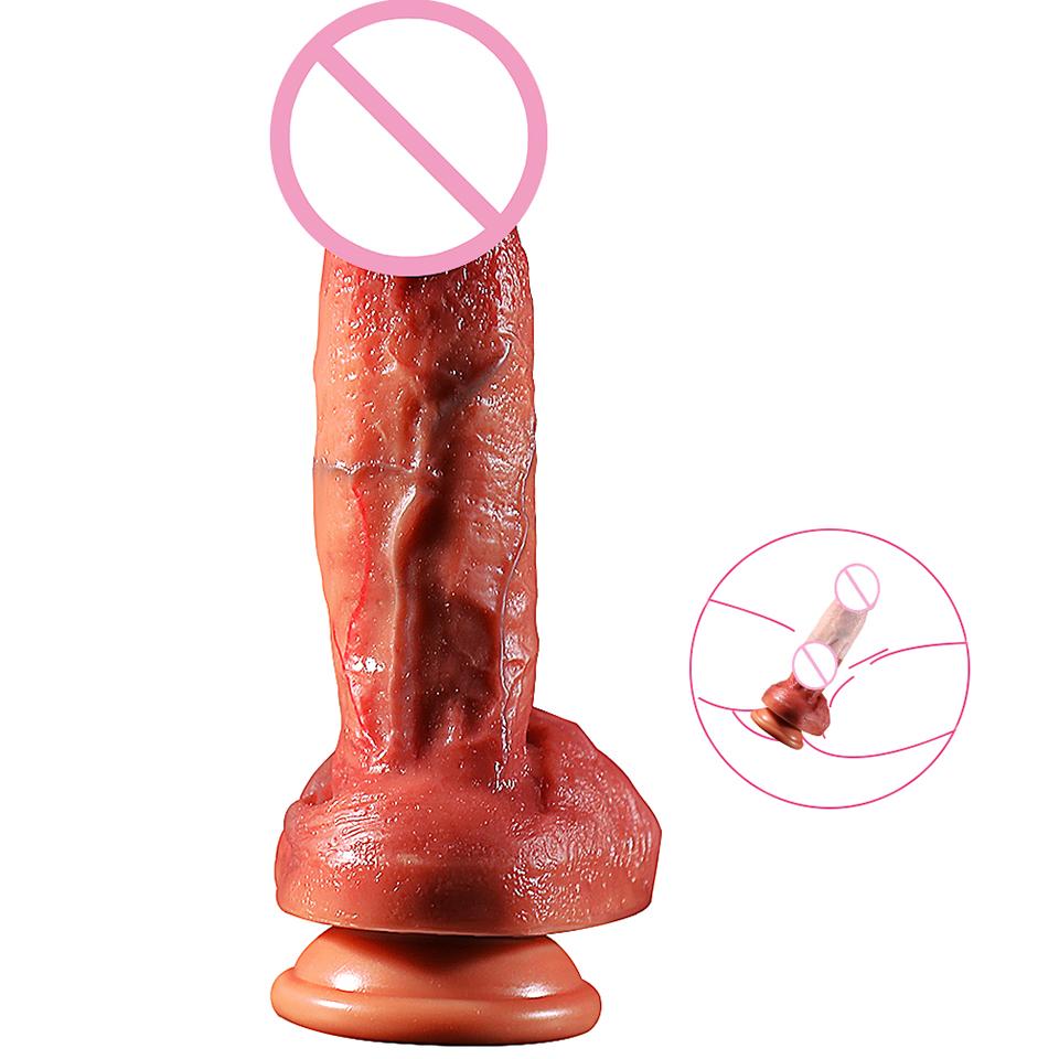  Sex Toy Clitoris Stimulator G Spot Vibrator Heating Thrusting Realistic Dildo For Women Pleasure