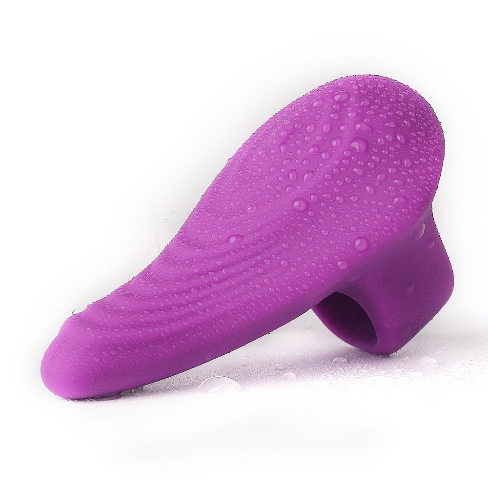Sale Playtime Stimulator Bullet Vibe Finger Fun Condom Sex Toys Finger Vibrator Clitoris Massager