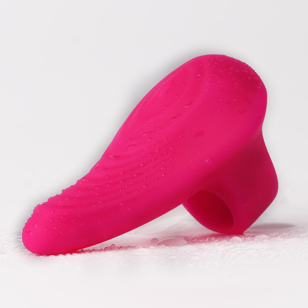 Women Stimulation Pussy Finger Ring Sleeve G Spot Finger Sleeve Vibrator G Spot Massage Clit Stimulate Clitoris Sex