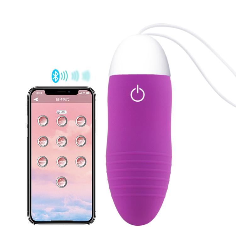 App Controlled Vibrator Silicone Waterproof Wireless Usb Rechargeable Egg Vibrator Sex Toys For Female