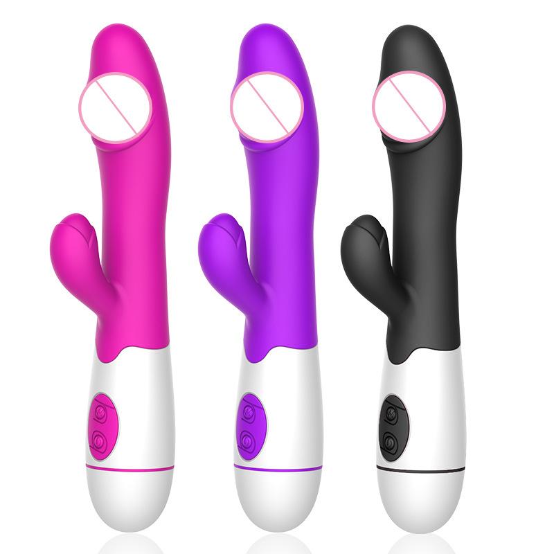 G Spot Dildo Massage Vagina Rotation Sucking Vibrating Rabbit Usb Vibrato Sex Toy