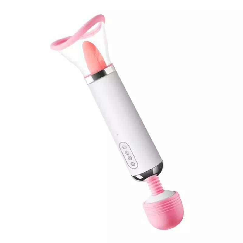China Factory Hot Sale Clitoris Stimulate Dildo Licking Sucking Tongue Sex Toys Vibrator
