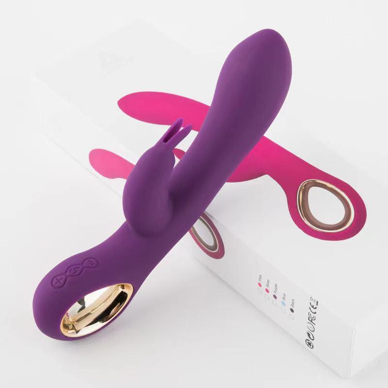 Adult Sex Toys G Point Double Vibration Rabbit Vibration Usb Charge Massage Bar Female Masturbator Toys