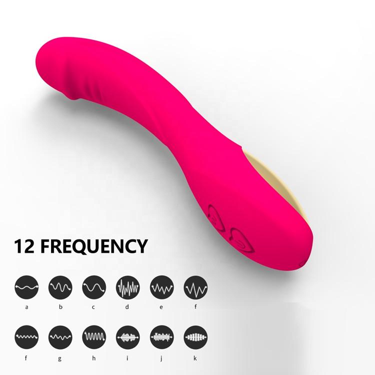 Hot Selling 12 Speed Remote Controlled Dildo Sex Toys Vibrator For Women