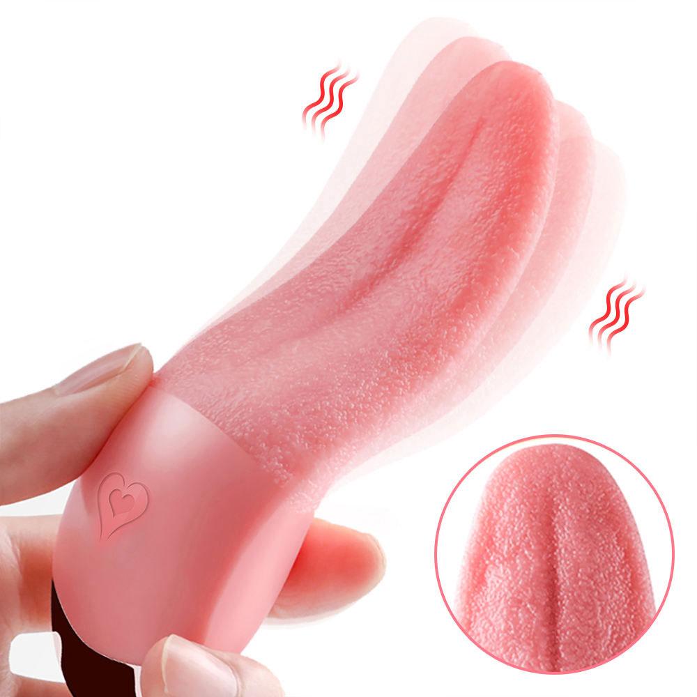 Vibratorfor Female Masturbator G Spot Clitoral Vibrator Clit Tickler Sex Toy Tongue Vibrator