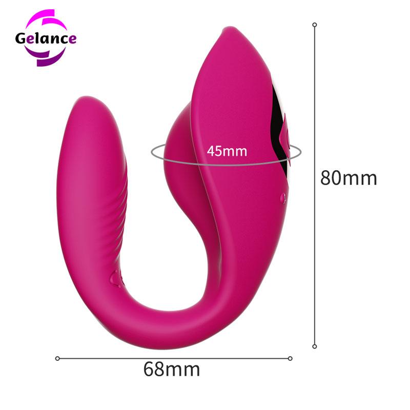 Gelance 7 Kinds Vibration Stimulator Joyce Waterproof Orgasm Clitoral Super Female Erotic Silicone Butterfly Vibrator