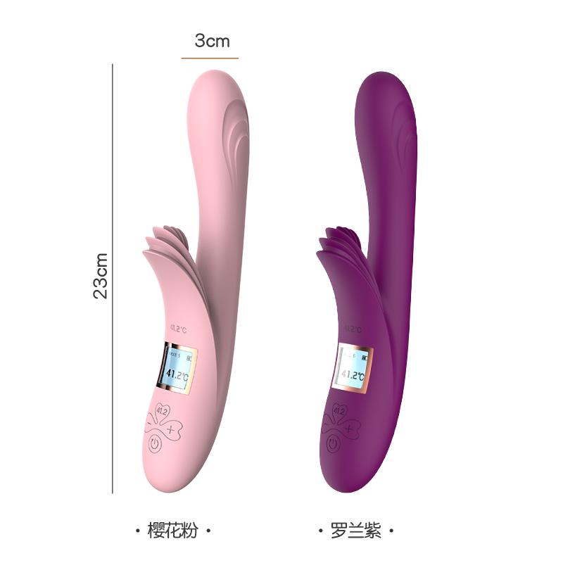 Gelance Hot Sale Good Price Thermoregulation Usb Recharge 10 Speed Massage Rabbit Vibrator For Female Women Sex Toys