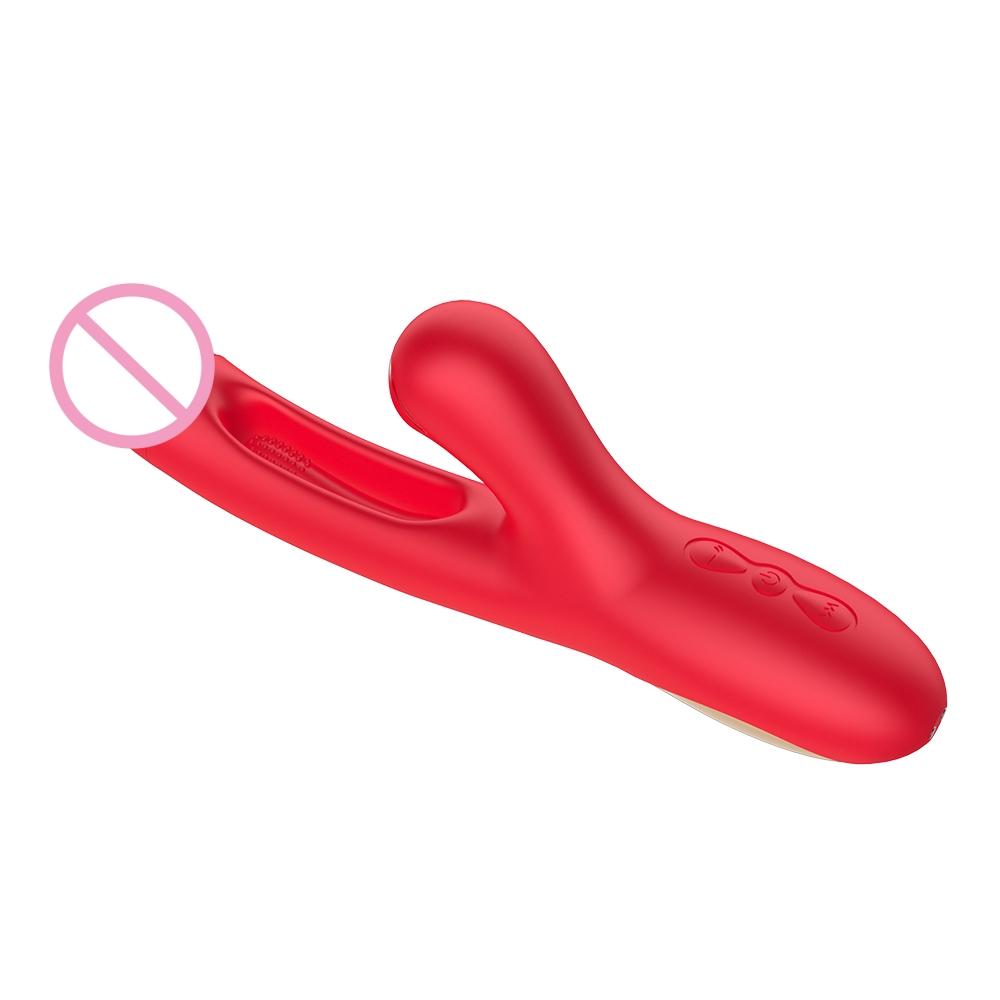Clitoral Sucking Dildo Vibrator G-spot Vibrator Thrusting Sucking Rabbit Massager Clitoral Stimulator