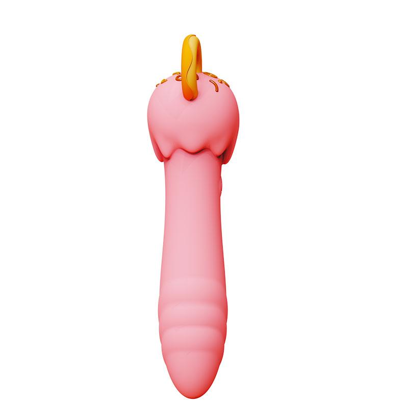 High Quality 10 Speed Vibrating Usb Charging Mini Masturbation Ice Cream Av Stick Handheld Vibrating Female Massager Vibrator