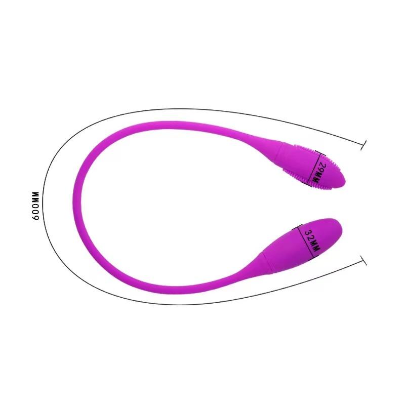 Dual Heads Dildo For Women Medical Silicone Dildos Flexible Lesbian Double Ended Vibrator Vibrating Toys For Girls