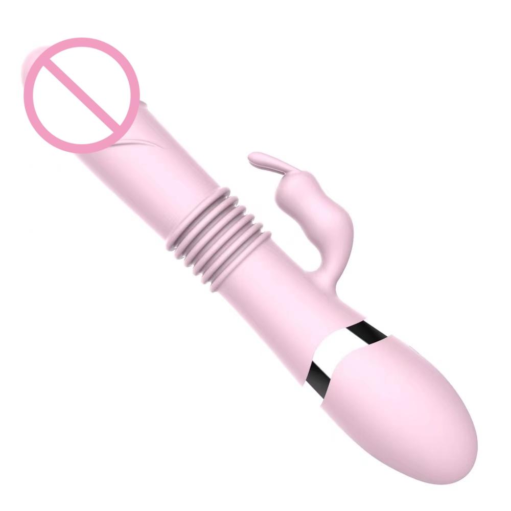 Rabbit Vibrator Sex Toys With Rotating Vibrating Thrusting Masturbation Clitoral Massager For Female