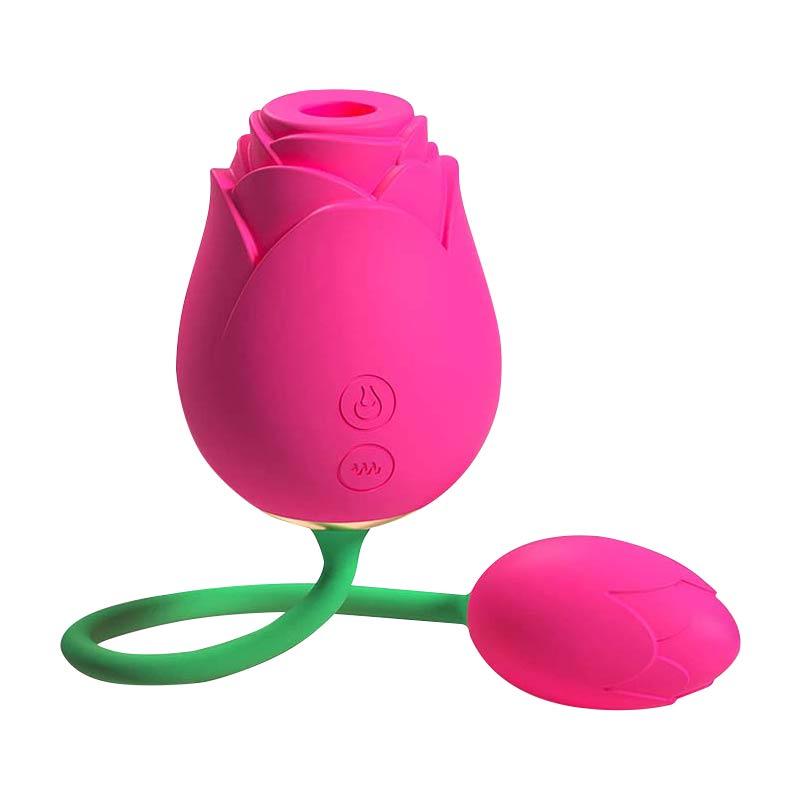 Factory Direct Women Vibrator Waterproof Silicone Clit Rose Sucking Vibrator For Women