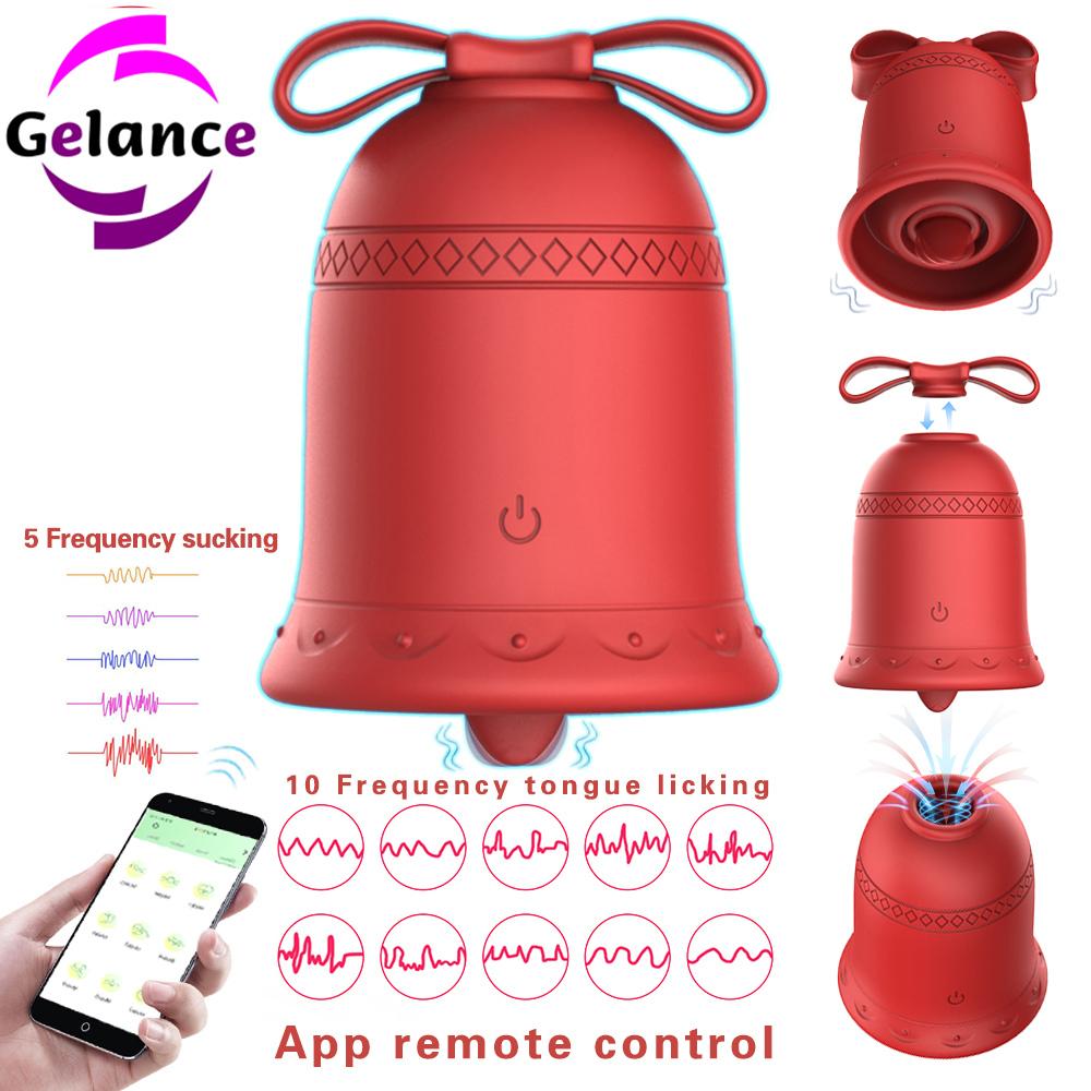Gelance Clit Sucker Vibrator Hot Sale Sexy Toys For Women Adult Sex Product Licking Vibrator Nipple Stimulation Sex Toy