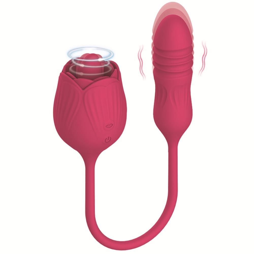 T Rose Vibrator Sex Toy For Woman Masturbation Sexy Toy Automatic Sex Toy Dildos For Women