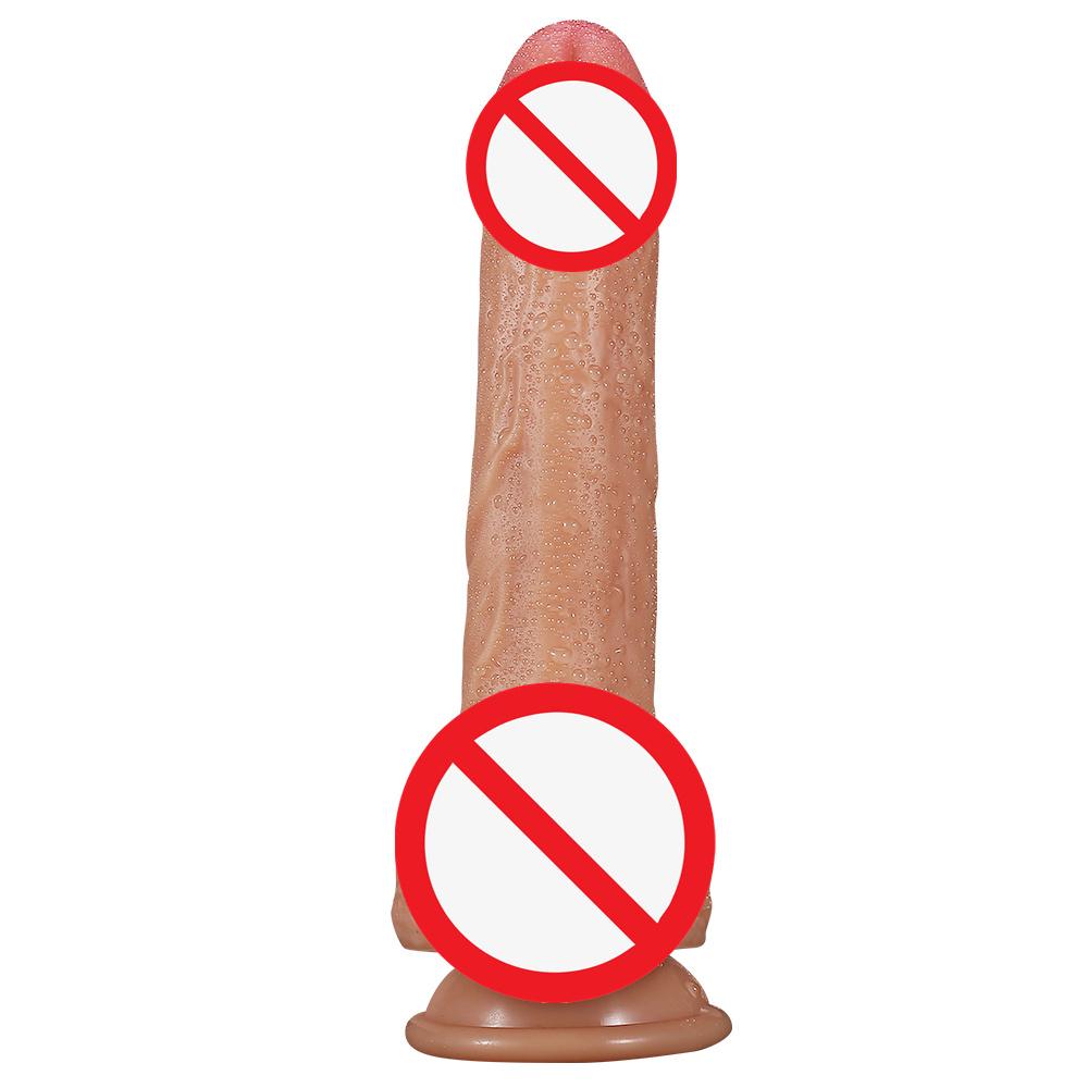 Wireless Huge Dildos Suction Cup Penis Intimacy Phallus Big Realistic Dildo Vibrator Sex Toys For Adult Women
