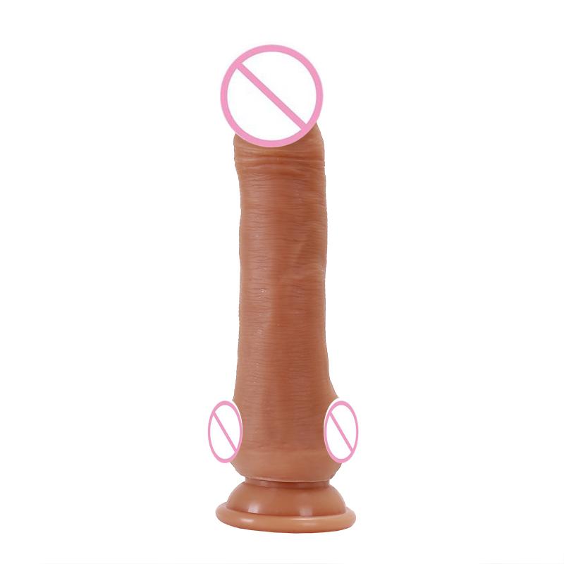Popular Sex Toys Male Dildo Huge Male Dildo Female Silicone Rubber